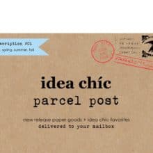 Idea Chic Subscription Stationery Gift Options