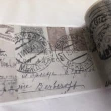 Postcards Postmarks Washi Tape by GoatGirlGoodies