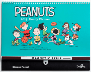 Peanuts 2019-20 Family Planner Wall Calendar