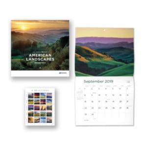 Discovering USPS 2019 American Landscapes Calendar