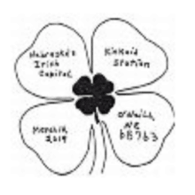 Four Leaf Clover O’Neil, NE – 2019 Holt County Historical Society Pictorial Postmark