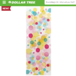 Dollar Tree Peel and Stick Poster Stickers Bubble Pattern