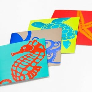 Papyrus Graphic Sea Life Assorted Note Cards