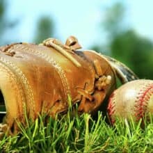 MLB Opening Day & Old Glove Baseball Card