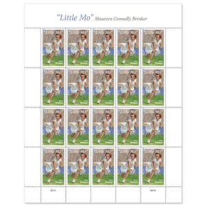 Little Mo USPS Forever Stamp Honors Tennis Champ Maureen Connolly Brinker