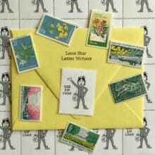 Lone Star Letter Writers Ms Zip stamps