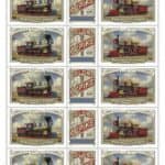 Transcontinental Railroad Stamps