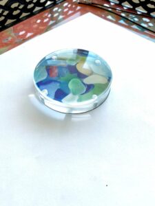 EJMDesigns Seaglass paperweight