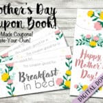 Mothers Day Coupon Book Printable