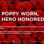 USAA Poppy Wall of Honor