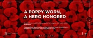 USAA Poppy Wall of Honor