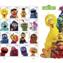 USPS Celebrating Sesame Street 50th Anniversary Forever Stamps June 22, 2019