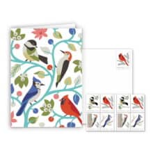 USPS Woodland Birds Notecards