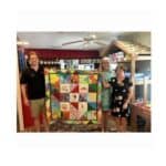 Read more about the article Celebrating presenting Cuddy’s Pawville Quilt today