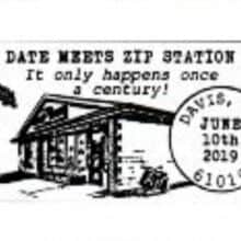 Date Meets Zip Pictorial Postmark 61019