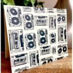 Read more about the article Mix tape print notecards stationery