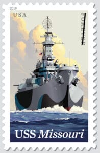 USS Missouri Forever 2019 Stamps