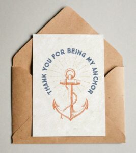 Anchor Printable Father's Day Card