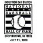 Read more about the article Souvenir Pictorial Postmark National Baseball Hall of Fame 2019 Induction Day