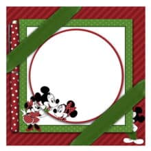 USPS Mickey & Minnie Mouse Holiday Writing Stationery