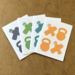 Fitness Sports Workout X0X0 Thank You Cards