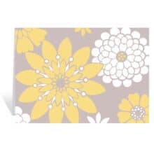 Stylized Daisy Notecards Stationery On Sale