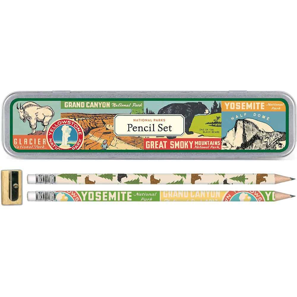 Cavallini National Parks Pencil Set