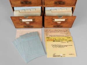 Card Catalog Stationery