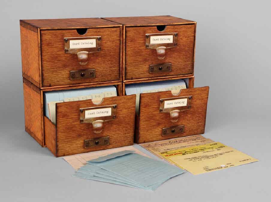 Card Catalog Stationery