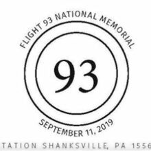 #Honor93 Friends of Flight 93 National Memorial Pictorial Postmark 2019
