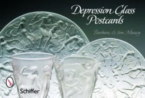 Schiffer Publishing Depression Glass Postcards paperback