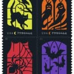 Read more about the article Spooky Silhouettes Stamps Arriving October 11, 2019 (and check out the U.S. Mail Carrier Dog Costume – New!)