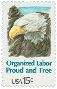 USA-1831 1980 Organized Labor Stamp 15¢