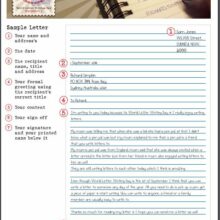 Hello September: World Letter Writing Day 2019 Sample Letter PDF