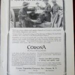 Read more about the article WWI 1916 Corona Typewriter Magazine Advertisement