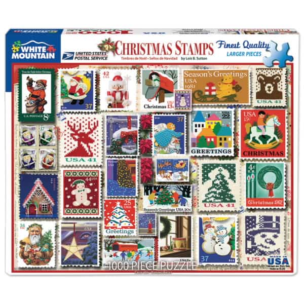 Christmas Stamps Puzzle 2019