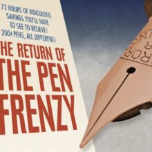 Return of Fountain Pen Hospital Pen Frenzy