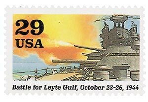 USPS Battle for Leyte Gulf 29¢ Stamp