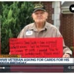 Read more about the article WWII Veteran Requesting 100 Birthday Cards for 100th Birthday on October 7th