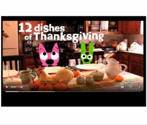 Twelve Plates of Thanksgiving 2019 Hallmark ecard