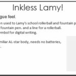 Read more about the article Inkless Lamy digital writing pen at write here quality pen retailers