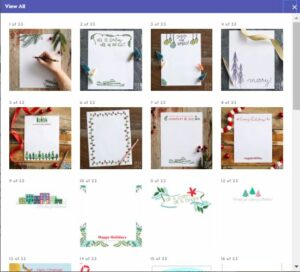 BHG Free Christmas Letter Templates