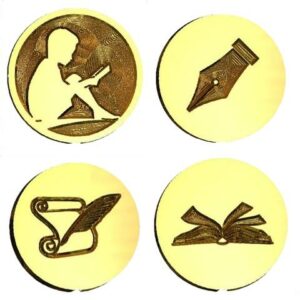 Books Reading Writing Wax Seal Stamps at LETTER SEALS