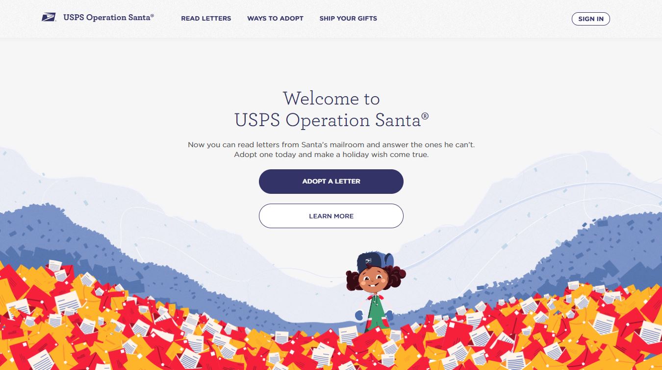 USPS Operation Santa 2019 USPSOperationSanta