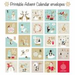 Read more about the article Advent Calendar Envelope Printables