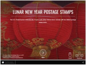 Lunar New Year Postage Stamps Virtual Exhibit Smithsonian Postal Museum