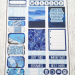 Read more about the article Pantone® Color of the Year Classic Blue Minimalist Weekly Kit