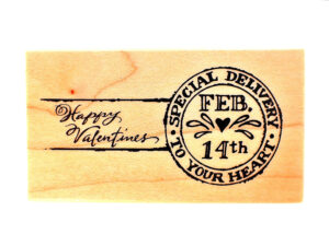 VALENTINES Postal Cancellation Stamp