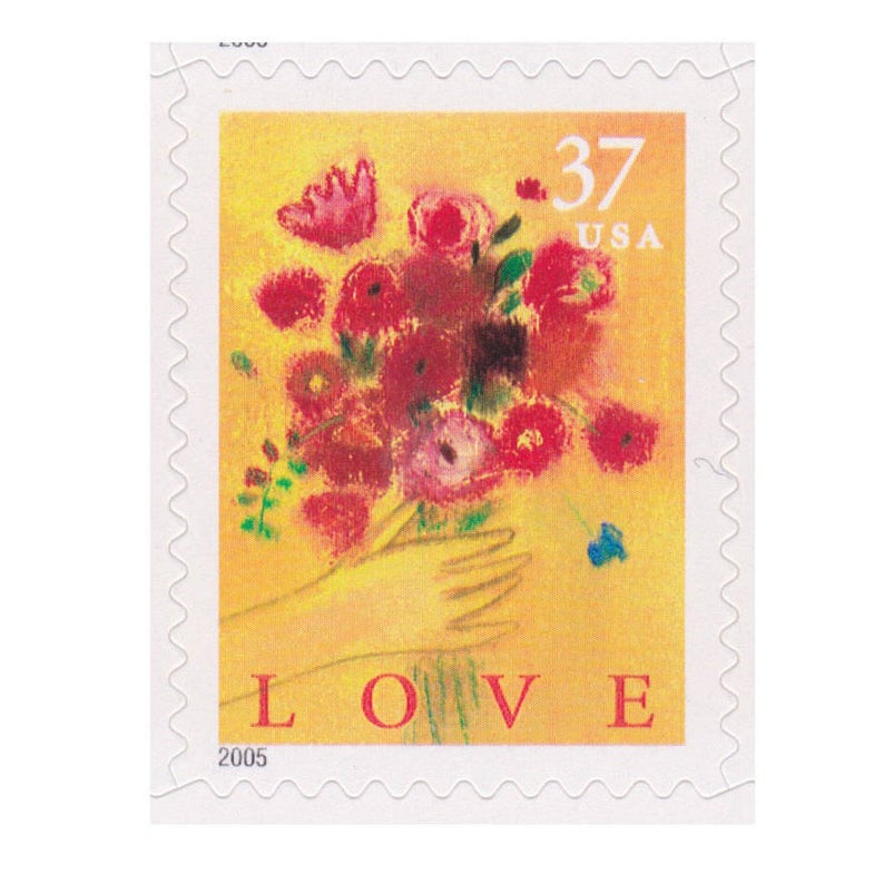 Love Bouquet 2005 Stamp