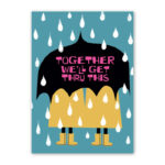 Read more about the article Together We’ll Get Thru This Umbrella Card by Rock Scissor Paper